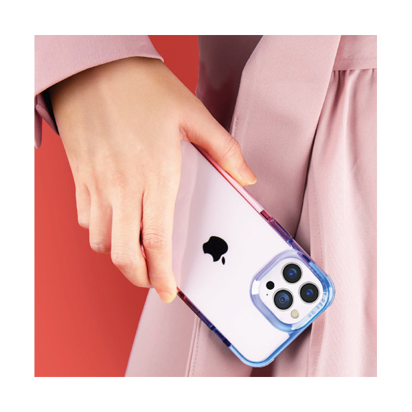 قاب آیفون 13 یونیک مدل Combat Duo Uniq Combat Duo Blue/Pink iPhone 13 Case